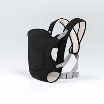 Bear Baby Carrier Multifunctional 4-Way Convertible Infant Carrier Backpack 4-12 Months - Black Color