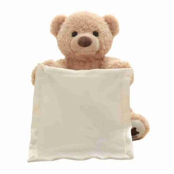 Peekaboo Baby Bear Interactive Plush Toys Play Hide and Seek Talking Toy Online UK