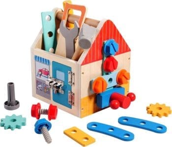 Montessori Wooden Tool Set for Kids