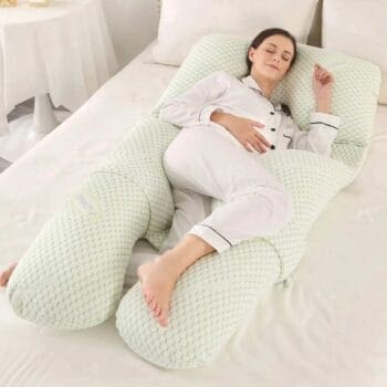 U-Shaped Bamboo Fibre Pregnancy Pillow – Maternity Pillow for Pregnant Women | UK Maternity Pillows