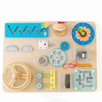 wooden busy board UK