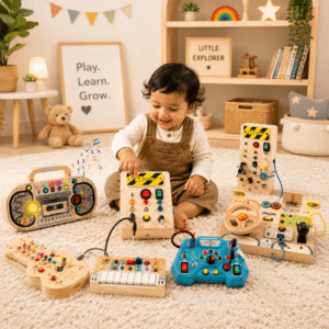 led light switch busy board